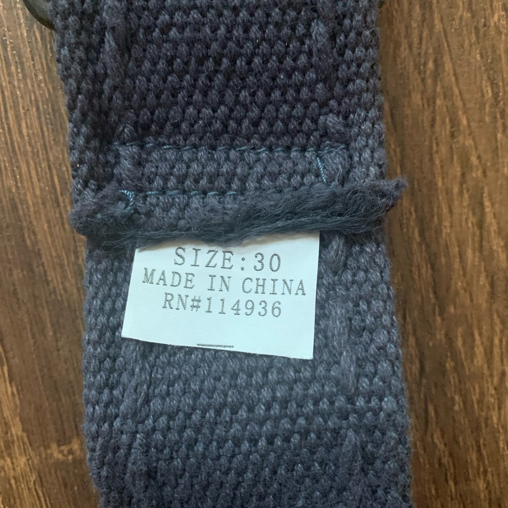 Black belt size 30